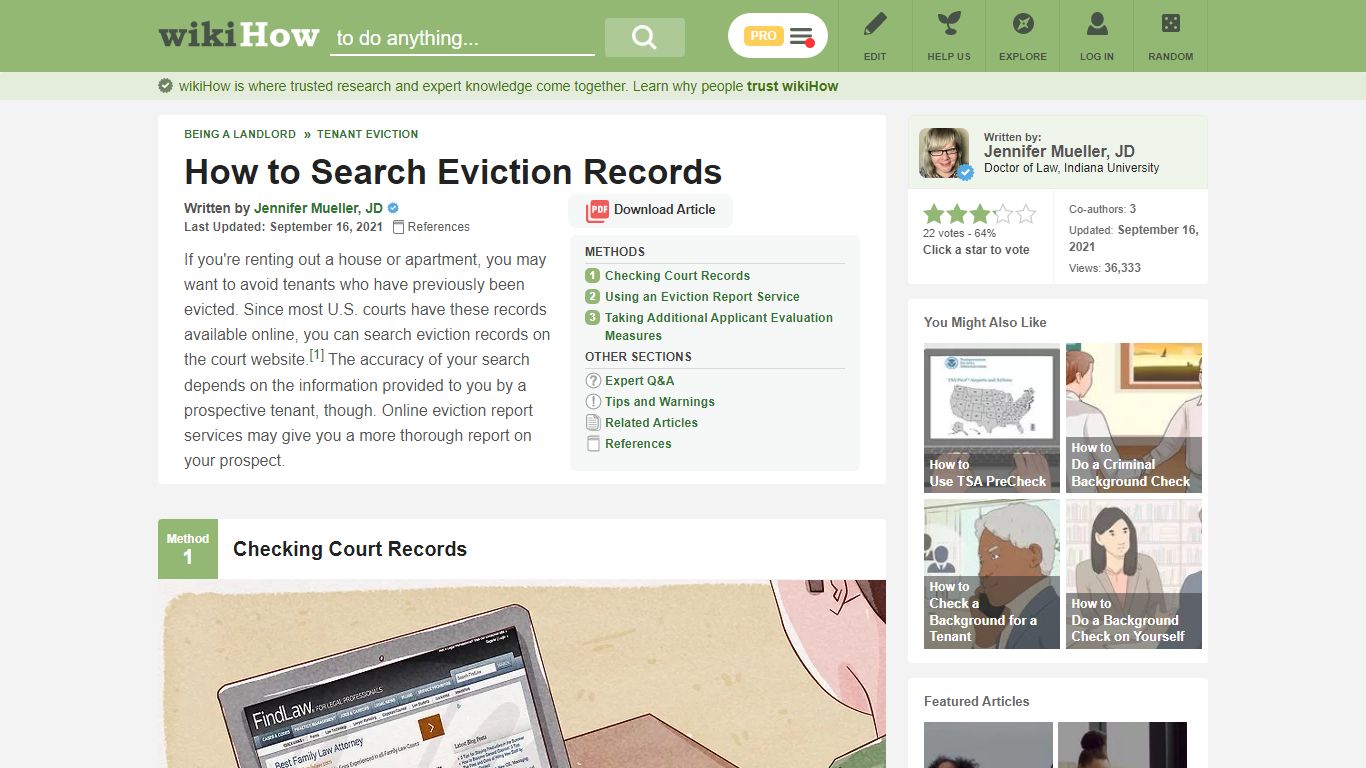 3 Ways to Search Eviction Records - wikiHow